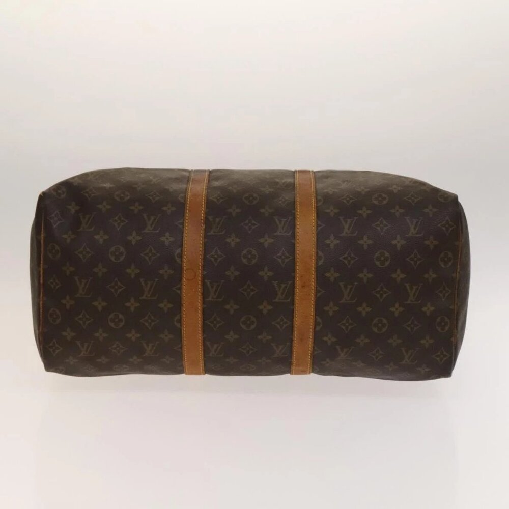 LOUIS VUITTON Monogram Keepall 50 Boston Bag M41426 LV Auth 136581 - Picture 7 of 16